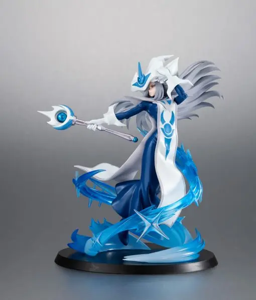 MegaHouse - MONSTERS CHRONICLE Yu-Gi-Oh! Duel Monsters Dark Magician X Silent Magician Complete Figure (Licensed)Statue 