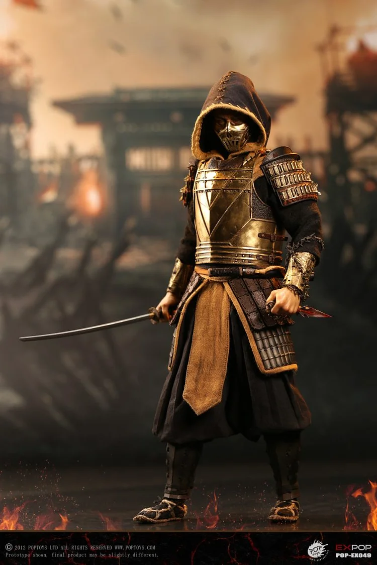 Original 1/6 Representative from Hell Warrior Scorpion POP EX049 (Licensed) Action Figure-POPTOYS Studio Pre-sale-KWII-GK