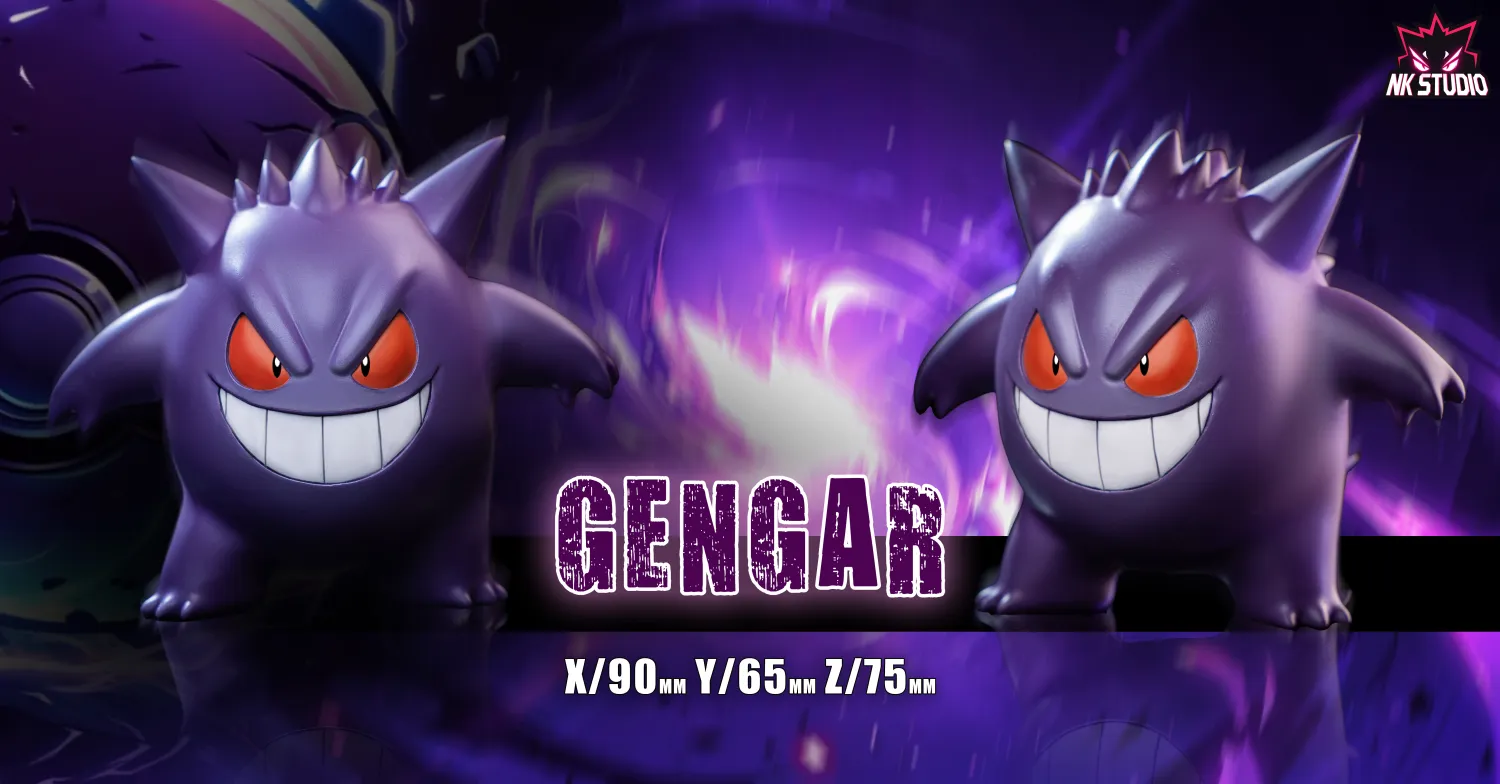 NK Studio - Pokemon Gengar Evolution Group Statue