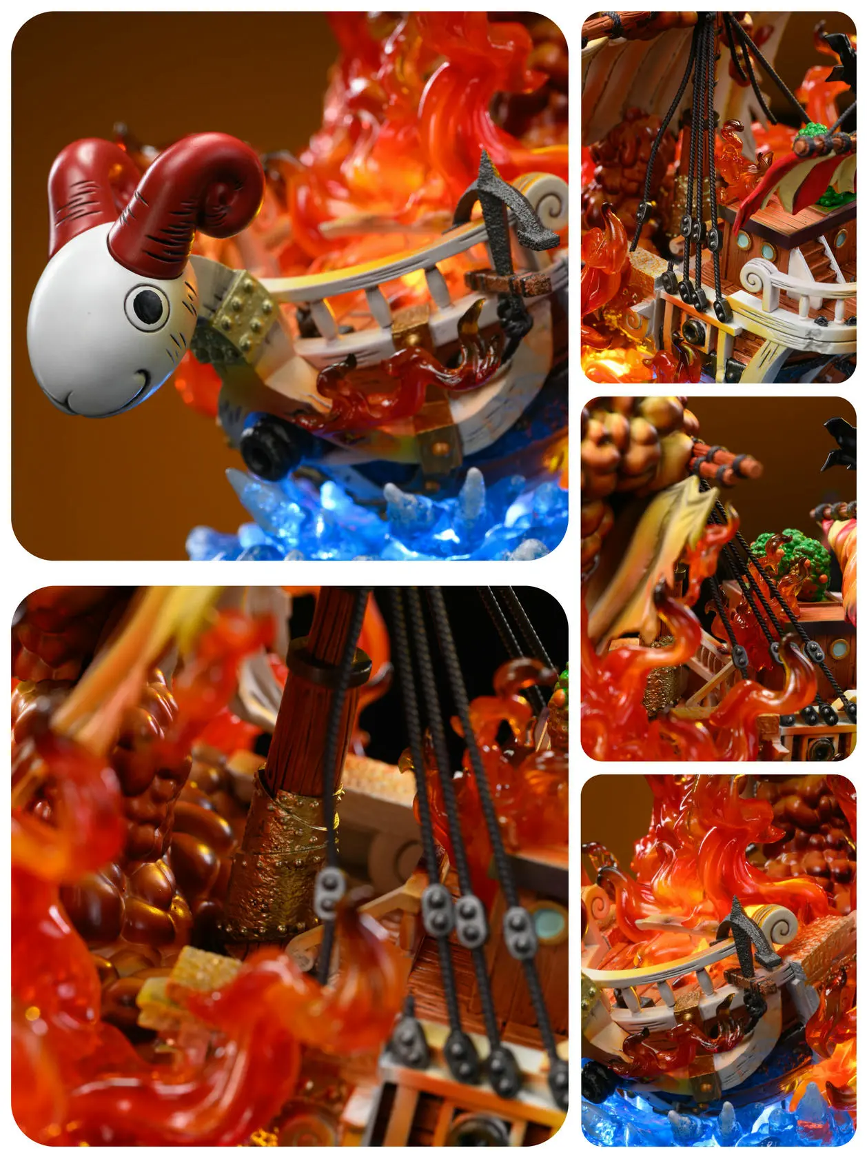 M4 Studio - One Piece Fire Going Merry Statue(GK) 