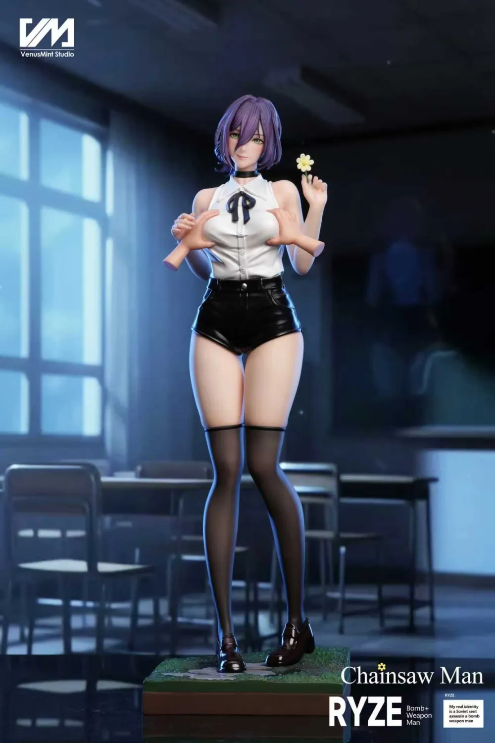 VenusMint studio 1/4 Chainsaw Man Makima & Reze Statue