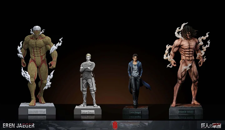 TY Studio - Attack on Titan Eren  1/6 Statue 