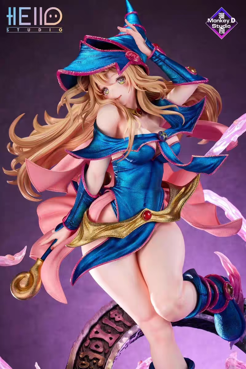 In stock Work Yu-Gi-Oh! - Dark Magician Girl Size Height 55CM Width 40CM Depth 27CM Scale 1/4 (GK)-KWII-GK