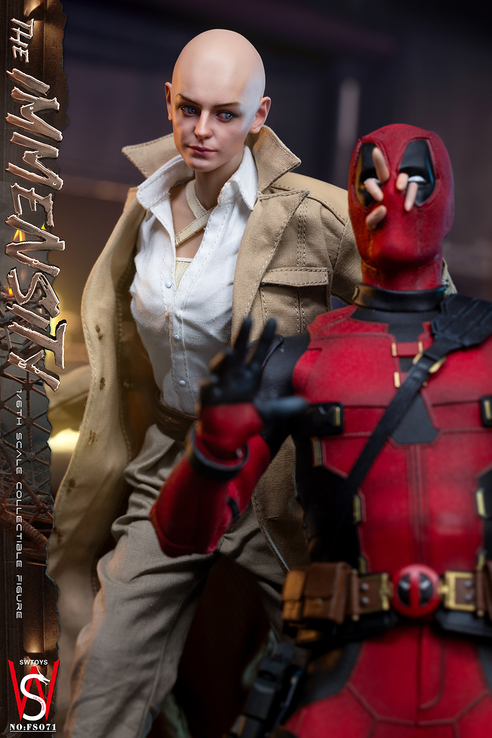 SWTOYS NO:FS071 Mind Manipulator 1/6 Scale, Soldier Statue GK Pre-sale