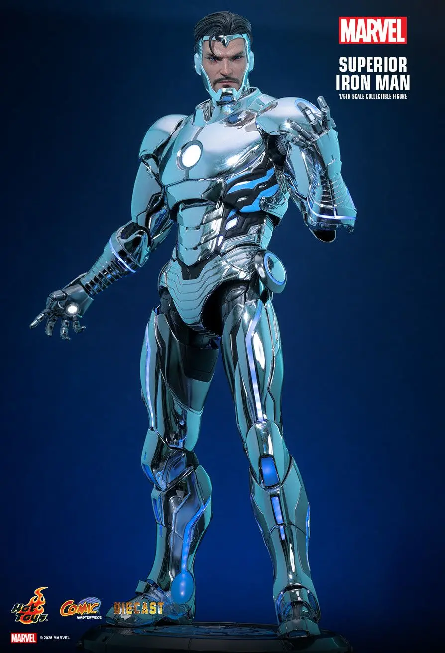 Hottoys - Marvel Comics Superior Iron Man 1/6th scale Collectible Figure CMS026D73 (Licensed)Statue(GK)