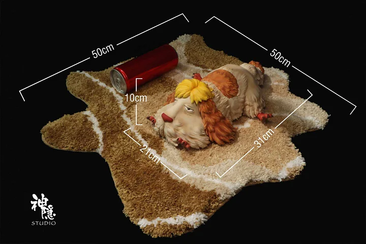 Shen Yin Studio - Encounter Series Heen on Rest Howl's Moving Castle Statue 