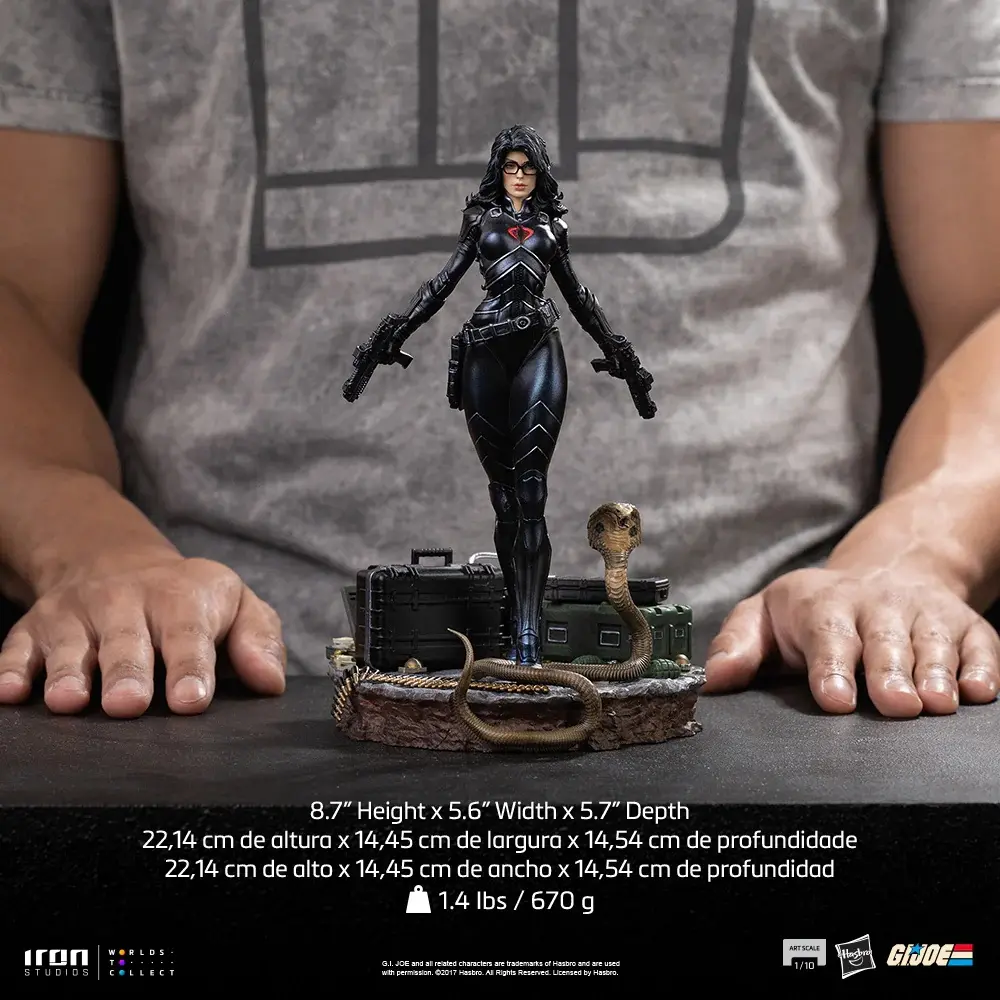 Iron Studios - Baroness G.I Joe - Art Scale 1/10 Statue (Licensed)