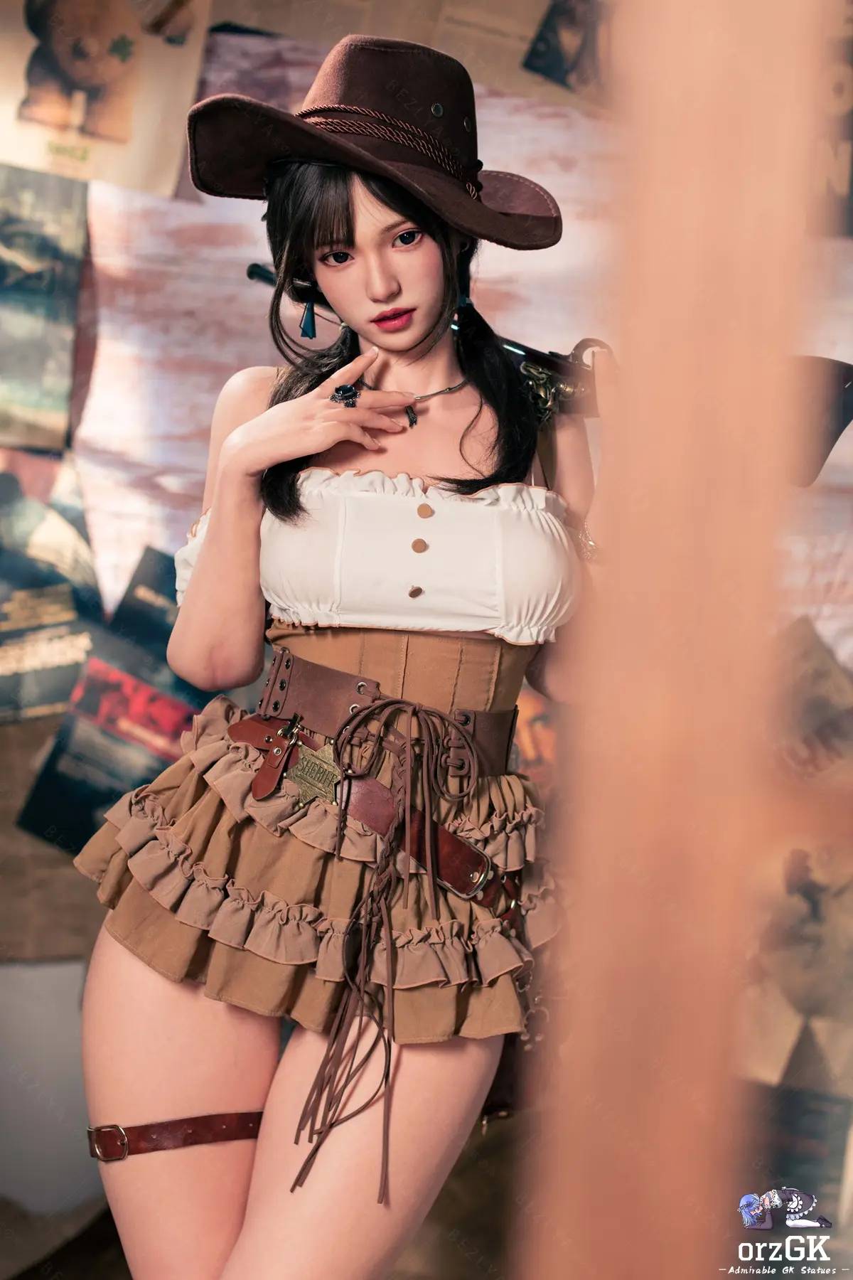 Bezlya - 2.2U Series Violent Joy Sunflower Ultra Makeup 1/1 Silicone Doll (Licensed)Statue