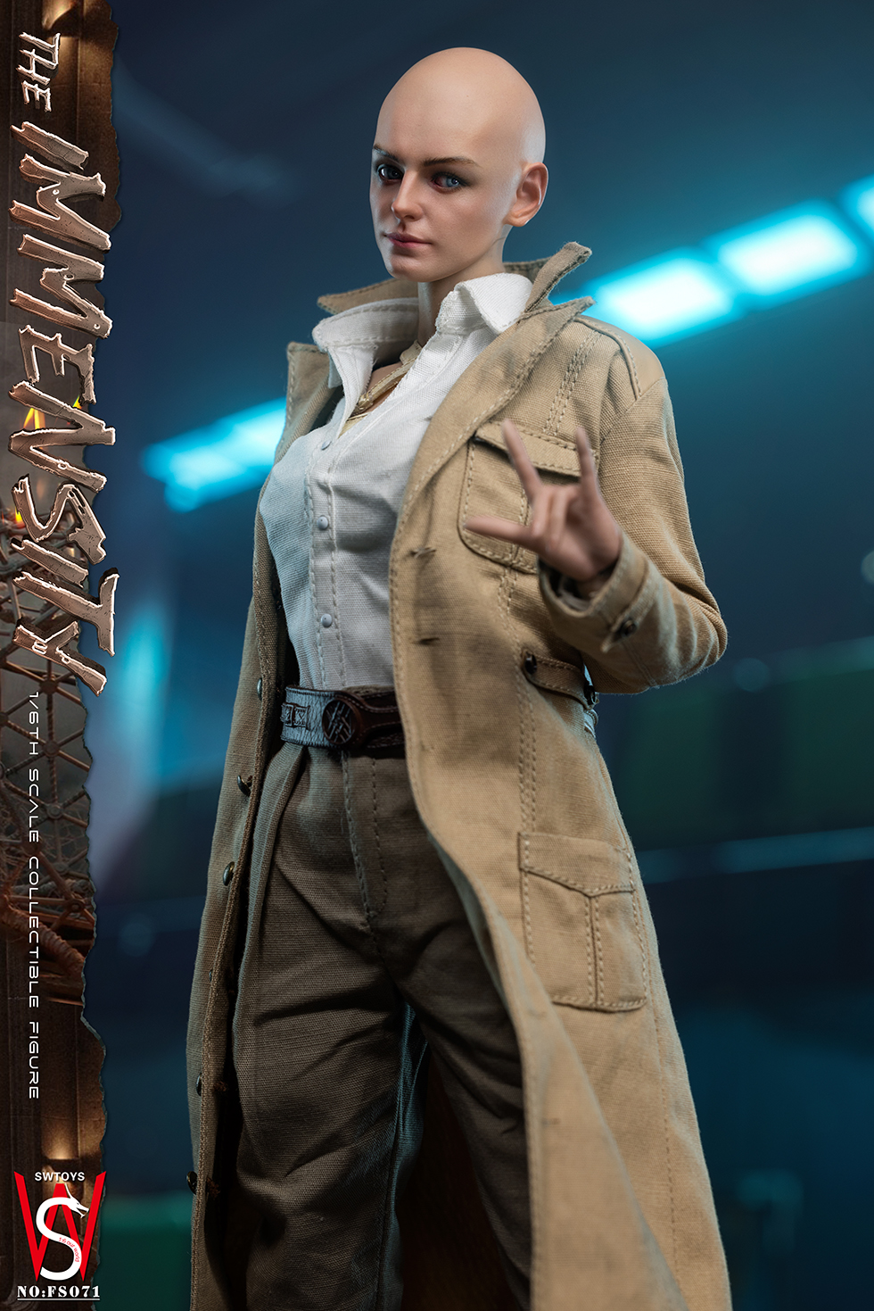 SWTOYS NO:FS071 Mind Manipulator 1/6 Scale, Soldier Statue GK Pre-sale