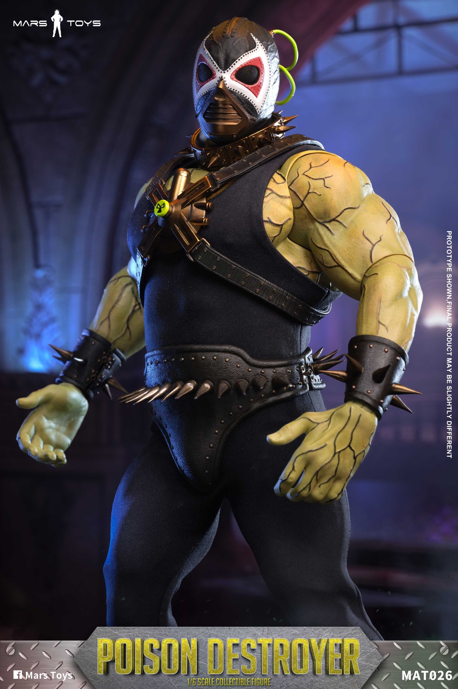 DC Batman 1/6 Poison King Destroyer Action Figure MAT026 A/B - Mars Toys