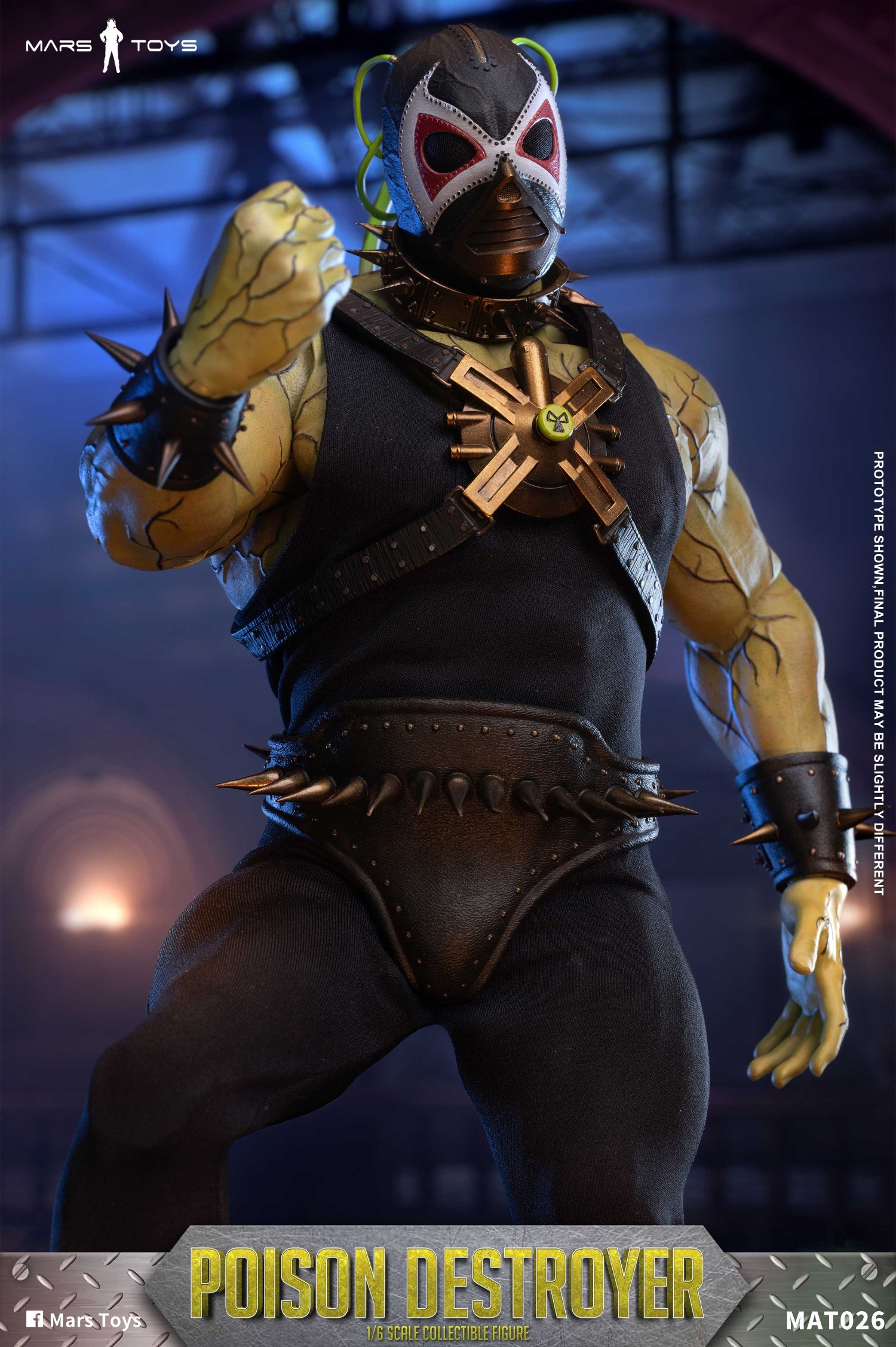 DC Batman 1/6 Poison King Destroyer Action Figure MAT026 A/B - Mars Toys