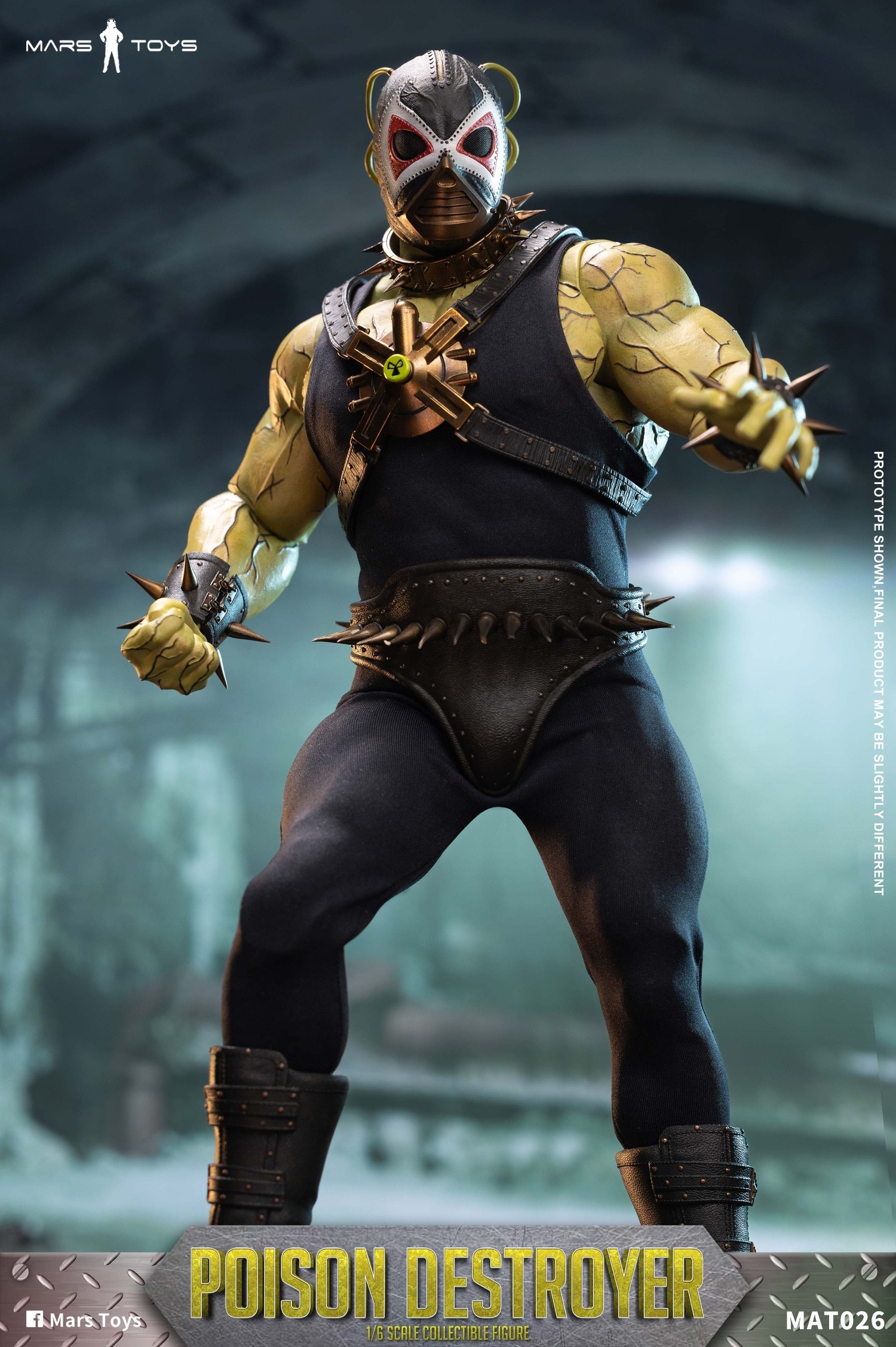 DC Batman 1/6 Poison King Destroyer Action Figure MAT026 A/B - Mars Toys