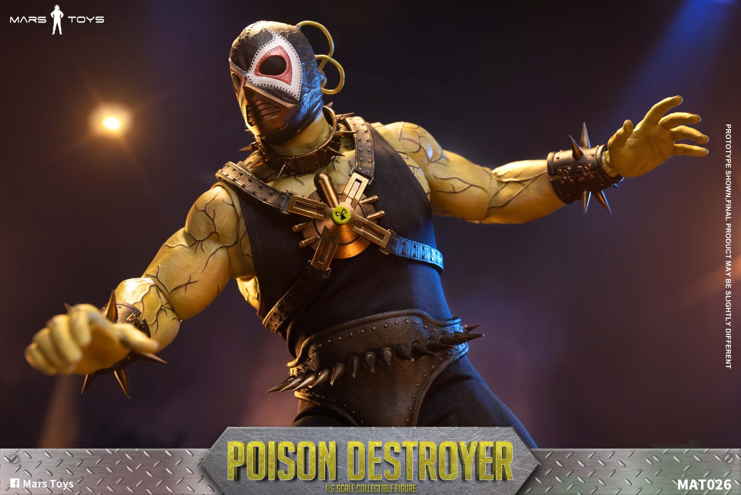DC Batman 1/6 Poison King Destroyer Action Figure MAT026 A/B - Mars Toys