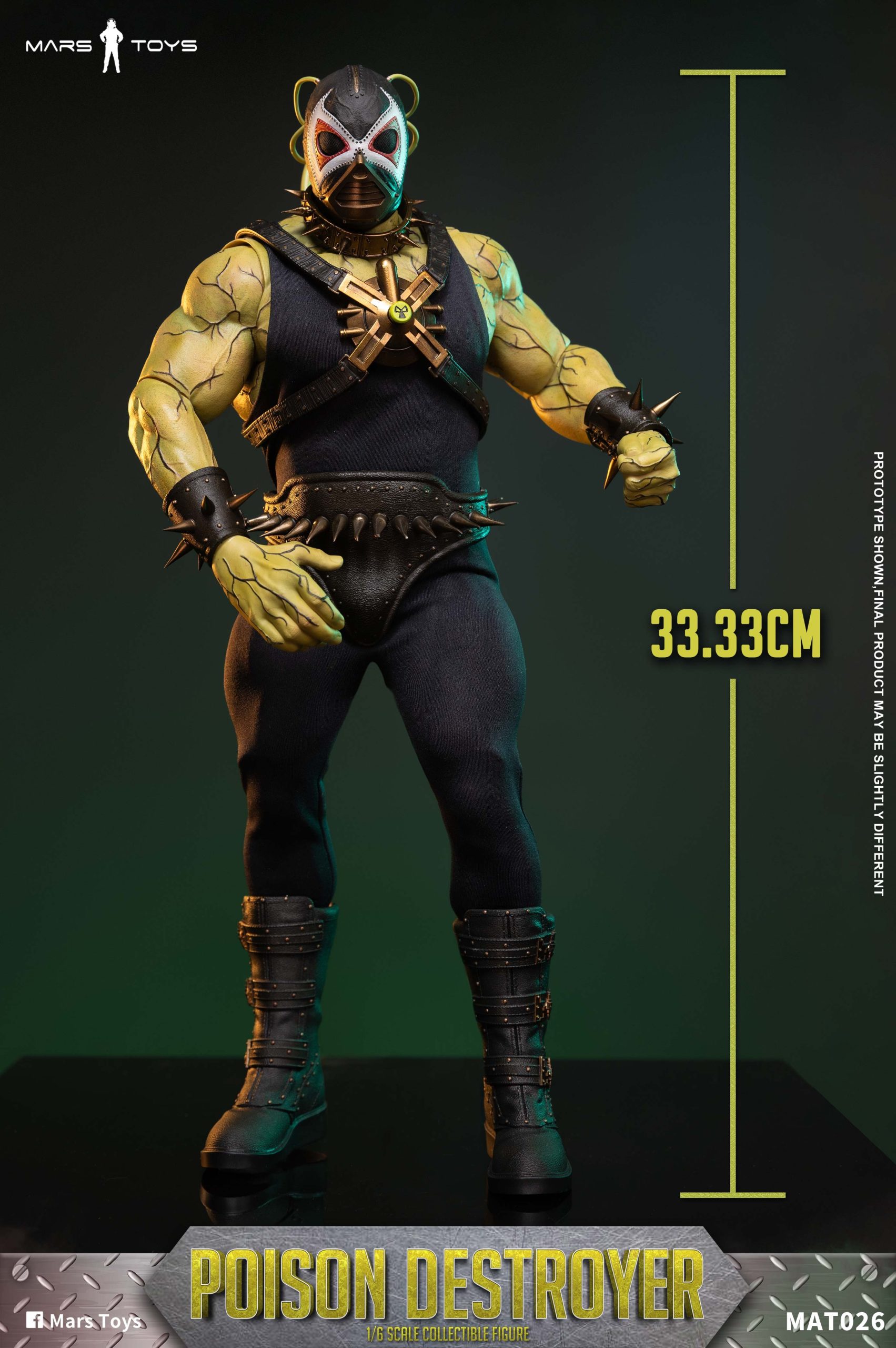 DC Batman 1/6 Poison King Destroyer Action Figure MAT026 A/B - Mars Toys