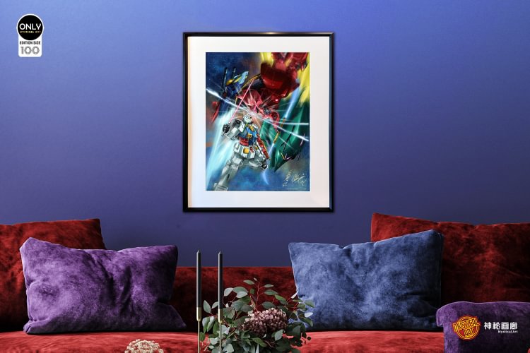  Decorative Painting of Gundam 0079 Scene (Adult 18+)Mystical Art Studio-KWII-GK