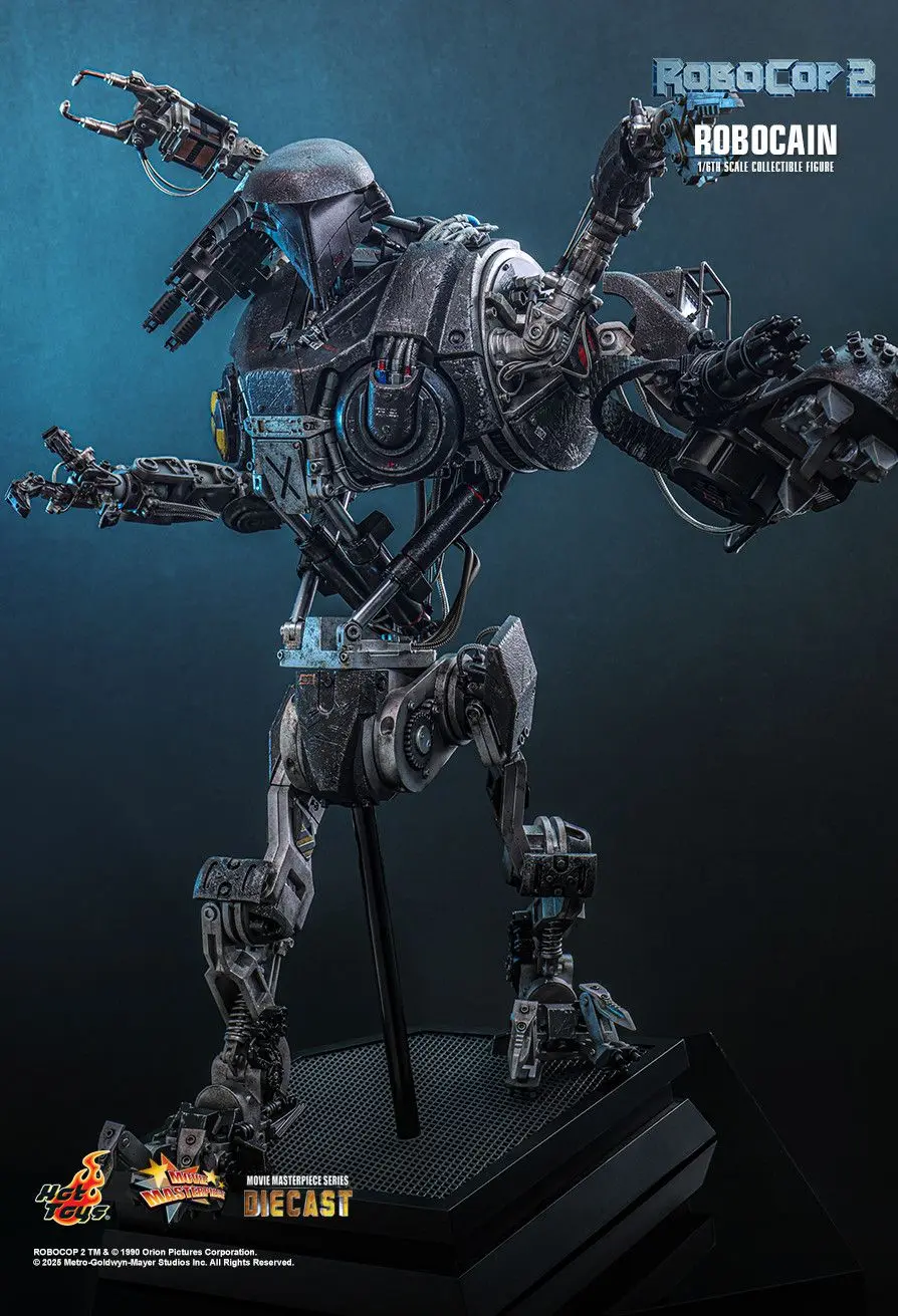 Hottoys - RoboCop 2 RoboCop & RoboCain 1/6th scale Collectible Figure MMS827 MMS828 (Licensed)Action Figure