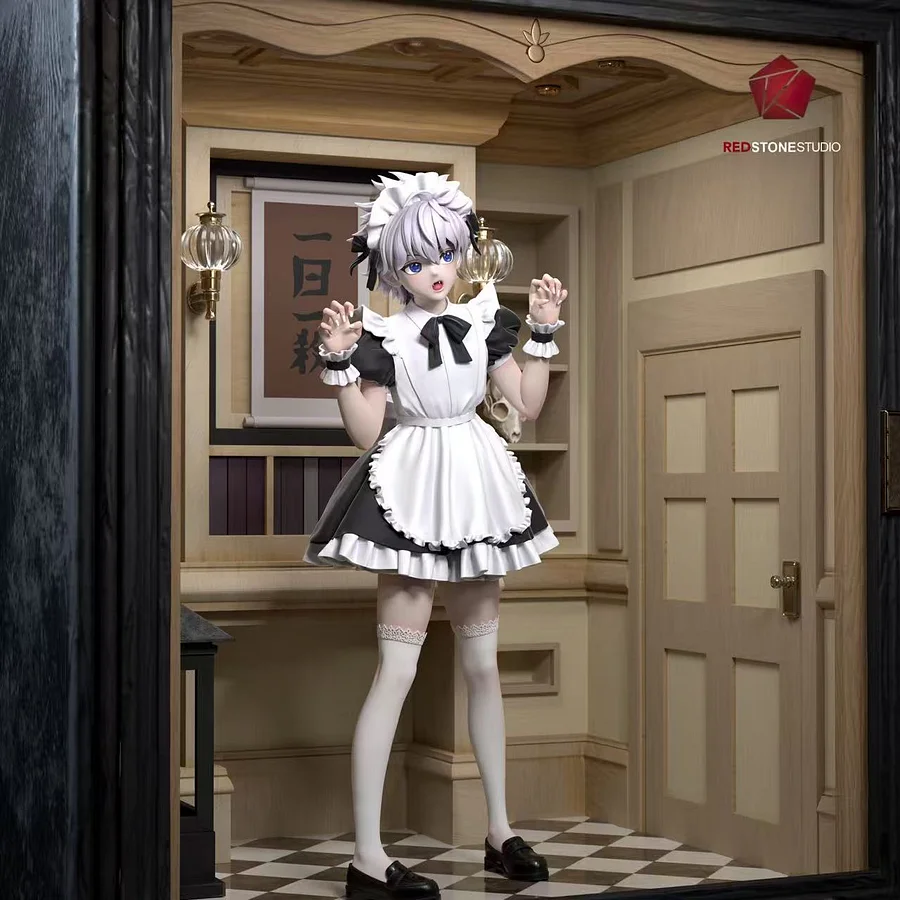 Red Stone Studio - Killua Zoldyck maid outfit 1/6 Statue