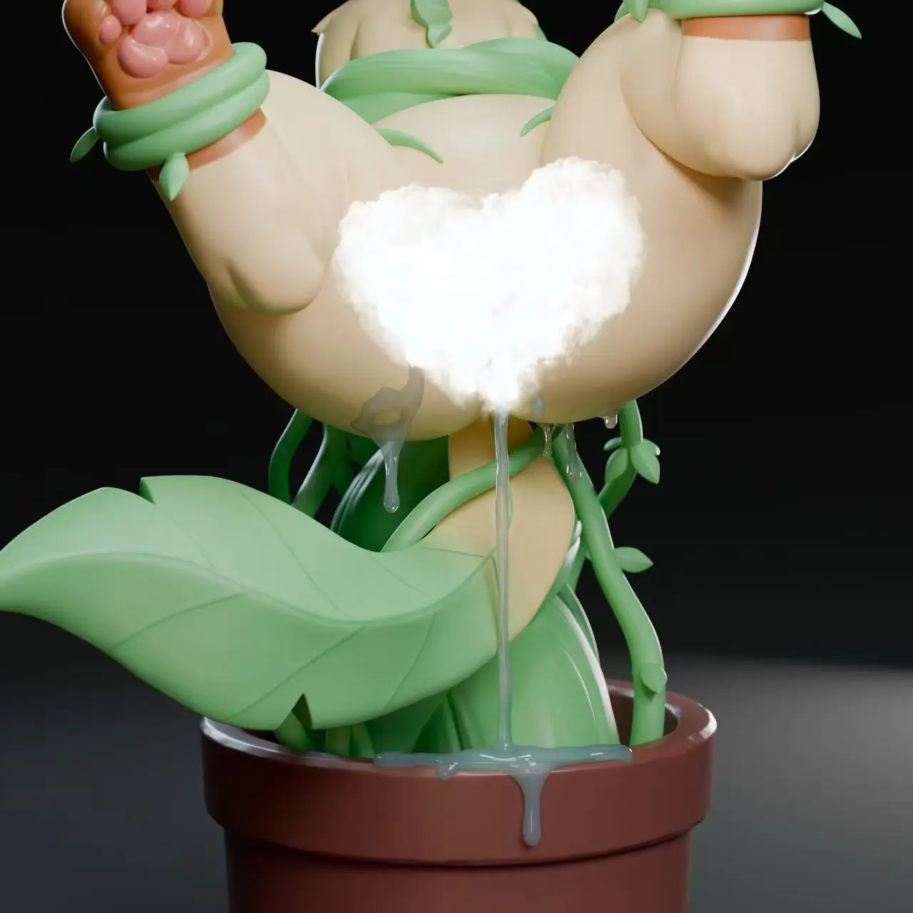 Spirit Demon Studio - Pokemon Leafeon Statue(GK)(Adult 18+)