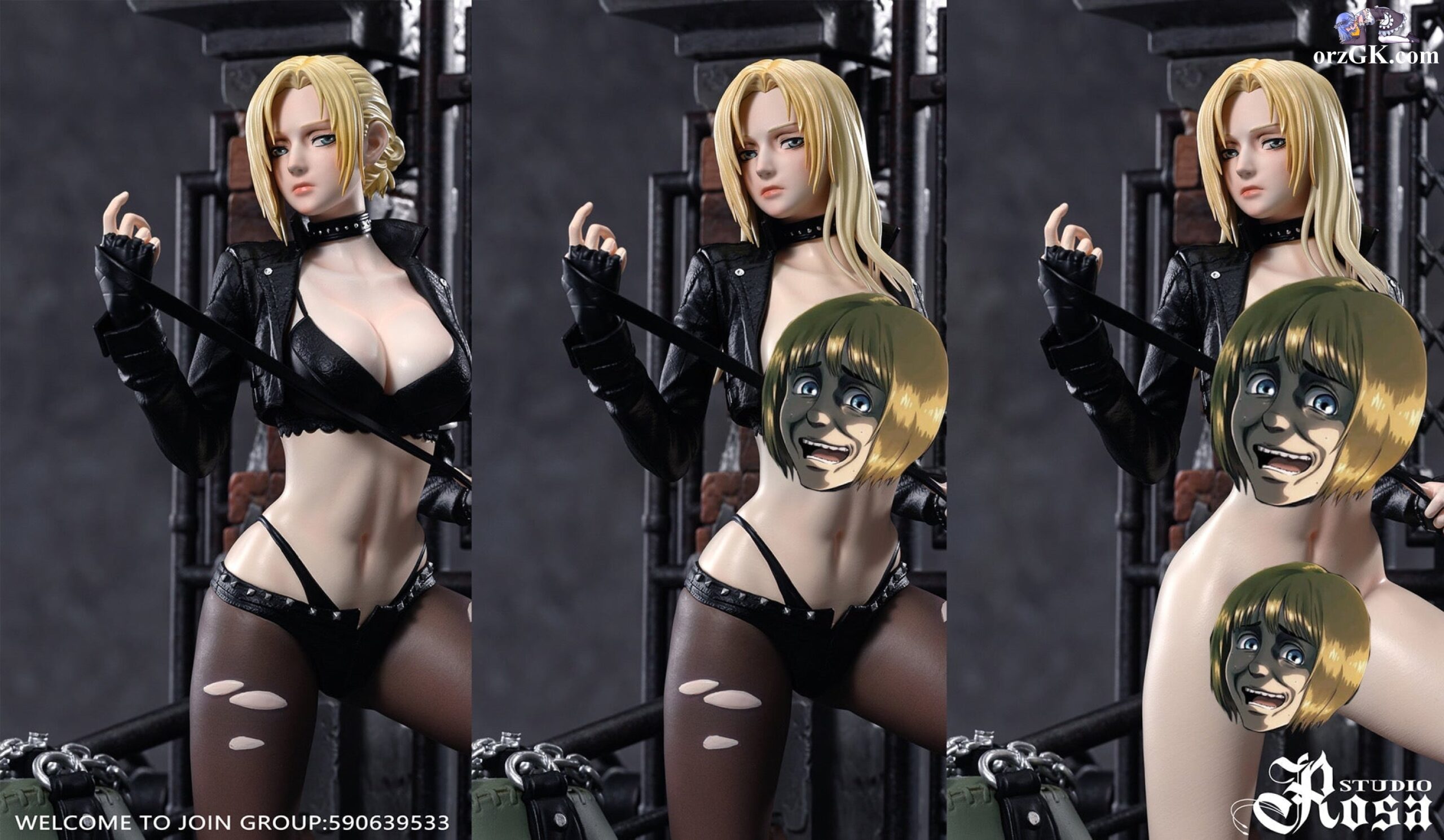 In stock-Sexy Series Annie Leonhart Statue (GK)(Adult 18+) -Rosa Studio