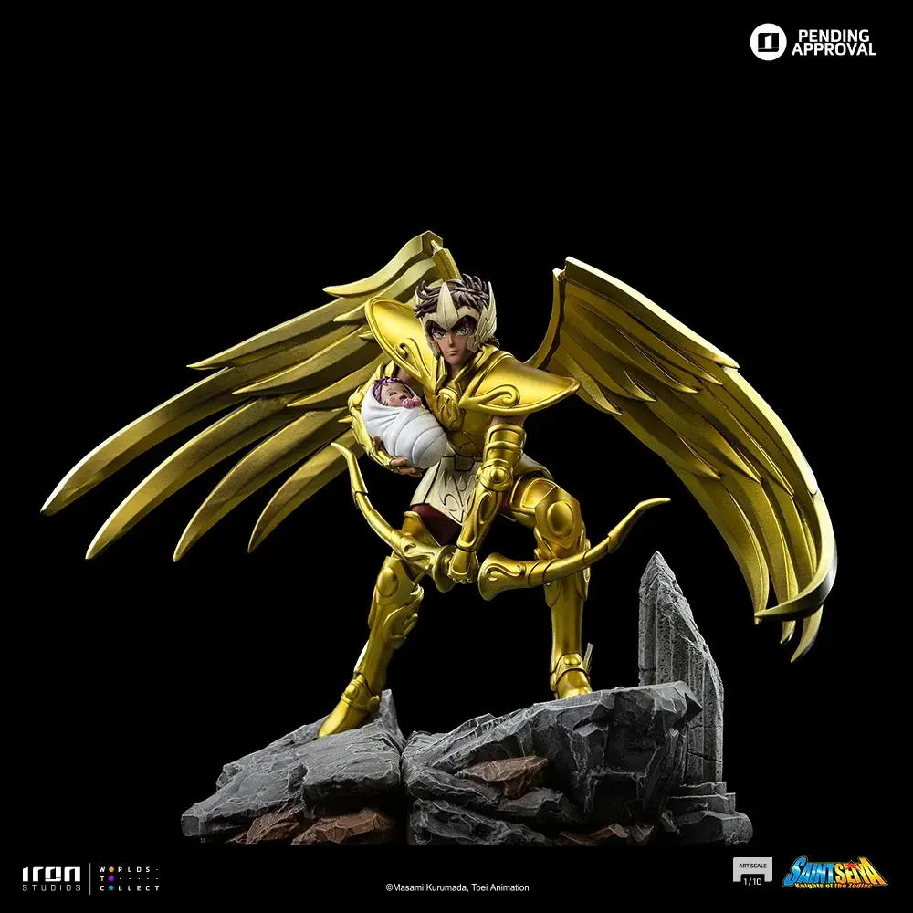 Iron Studios - Sagittarius Aiolos Saint Seiya Art Scale 1/10 Statue (Licensed)