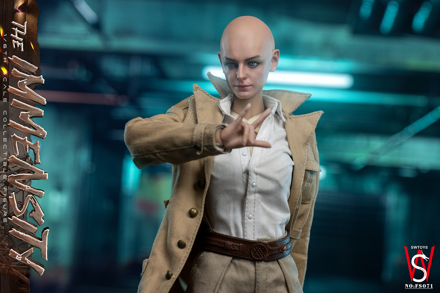 SWTOYS NO:FS071 Mind Manipulator 1/6 Scale, Soldier Statue GK Pre-sale