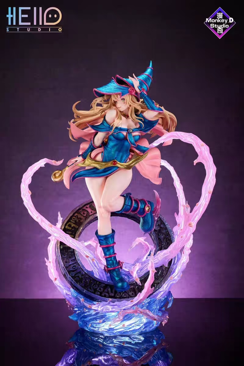 In stock Work Yu-Gi-Oh! - Dark Magician Girl Size Height 55CM Width 40CM Depth 27CM Scale 1/4 (GK)-KWII-GK