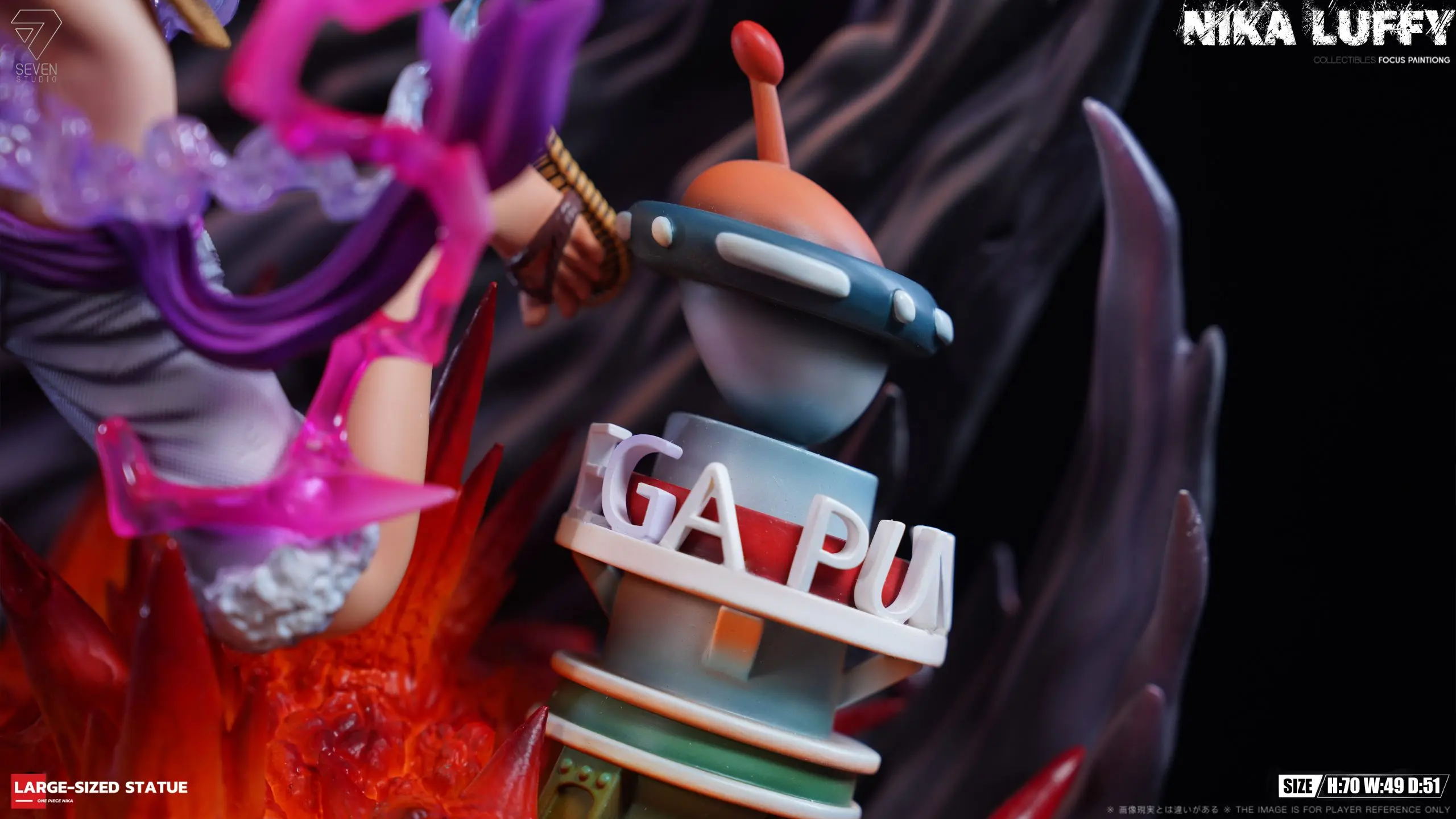 Seven Studio - One Piece Warhead Nika Luffy Statue(GK)