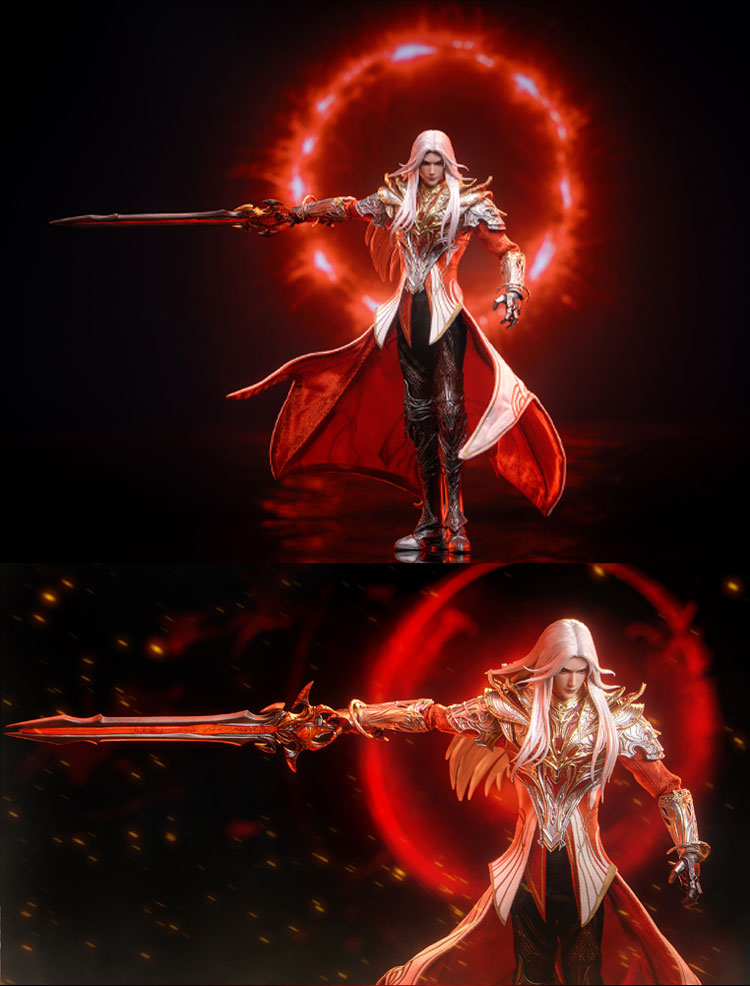   Soul Land Tang San Asura God 1/12 Action Figure CC9133 (Licensed)Statue(GK) -Cosmic Creations