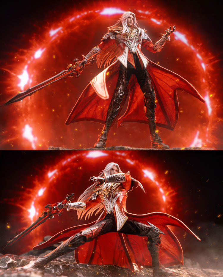   Soul Land Tang San Asura God 1/12 Action Figure CC9133 (Licensed)Statue(GK) -Cosmic Creations