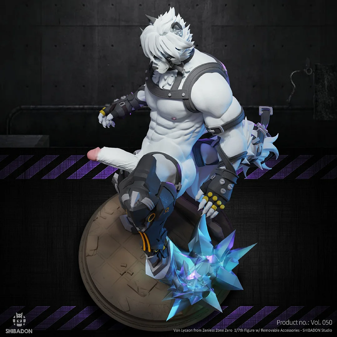 In stock-Zenless Zone Zero Von Lycaon Statue(GK) (Adult 18+) Statue(GK)-Shibadon Studio