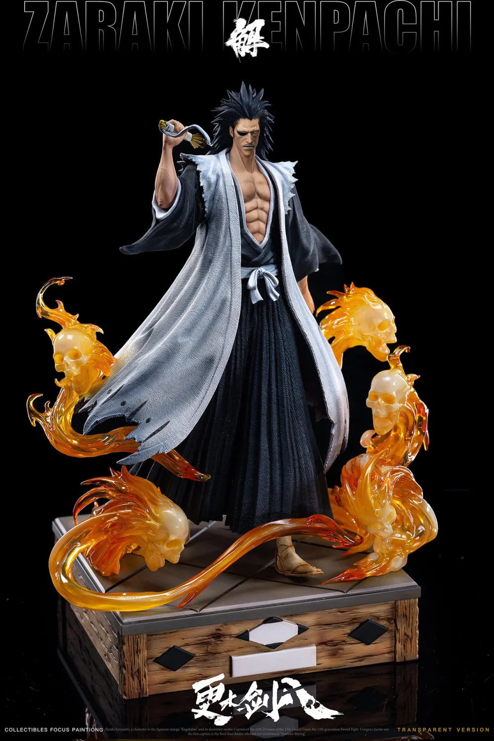 Bleach Zaraki Kenpachi Statue (GK) -Jie Studio 