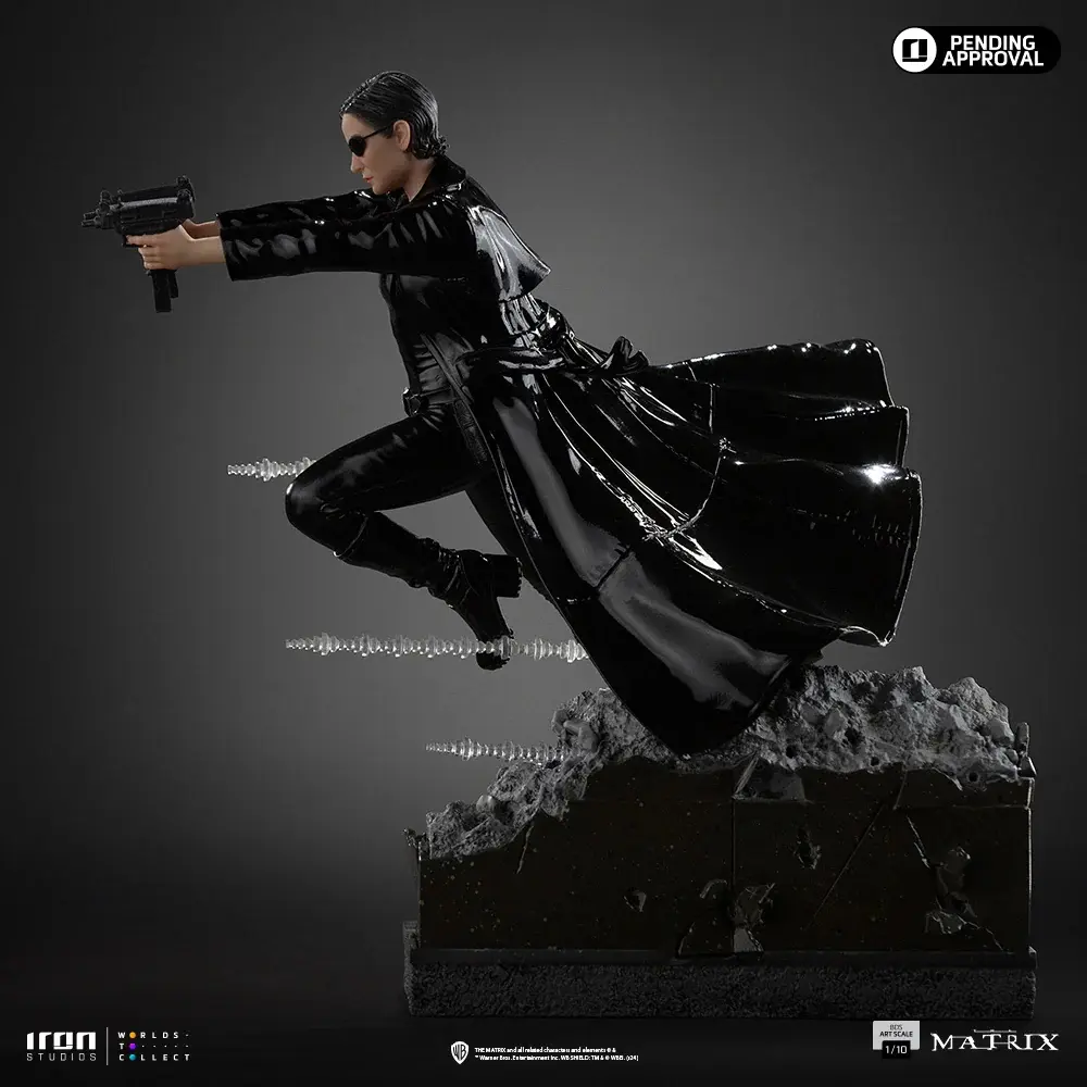 Iron Studios - Trinity Matrix Art Scale 1/10 Statue (Licensed)