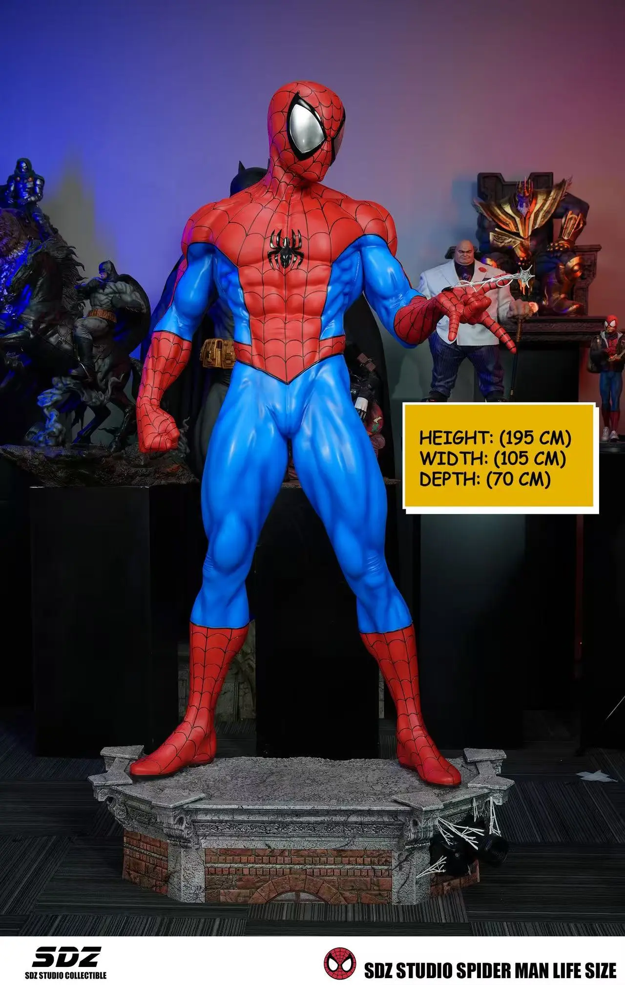 SDZ Studio - Spider-Man Comic Classic Spider-Man Life-Size Statue(GK)