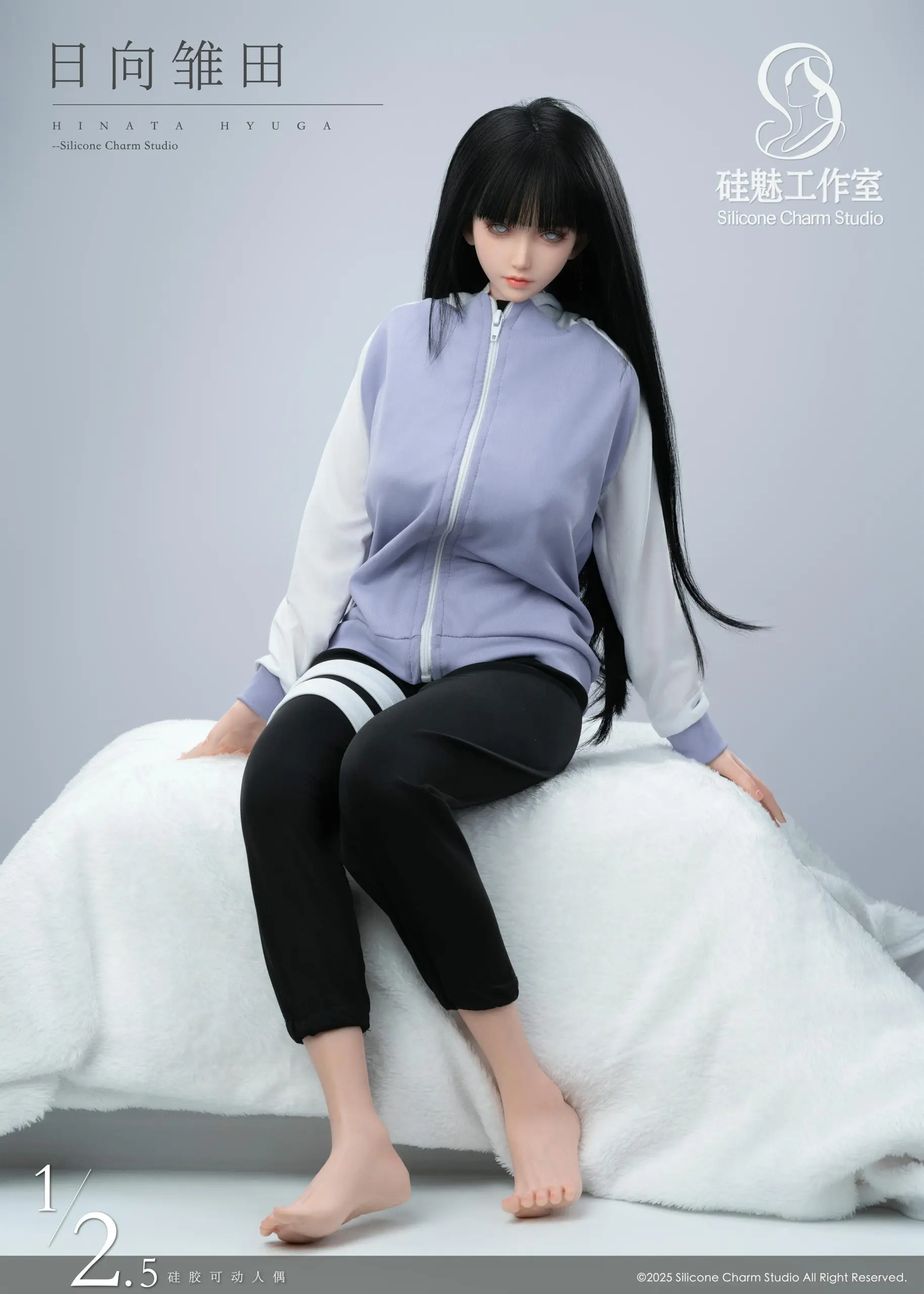 Silicone Charm Studio - Naruto Hinata Hyuga Statue(GK)