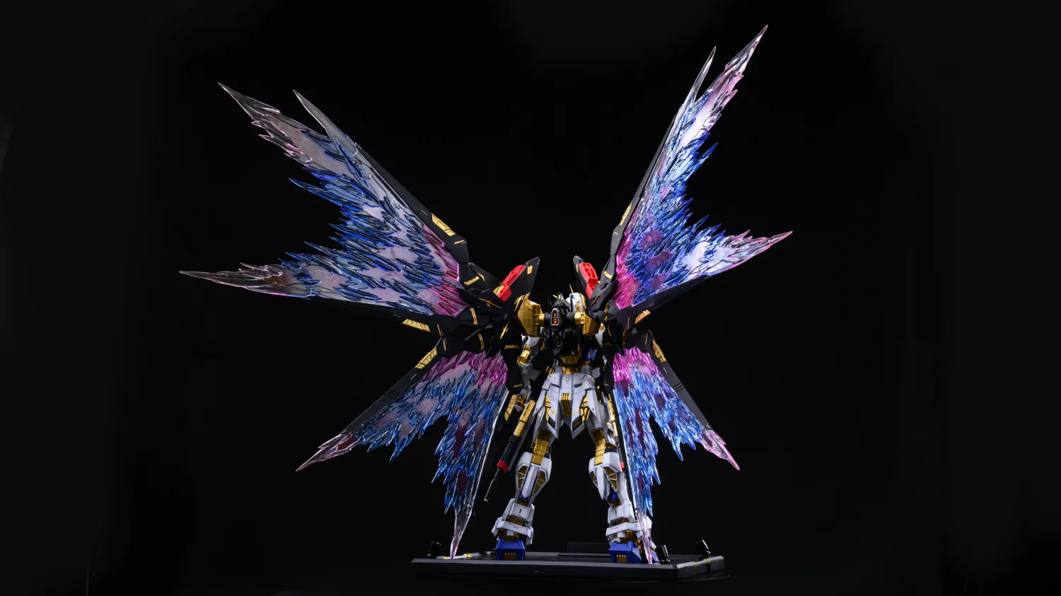 Mobile Suit Gundam Blue Battle Mecha Dual-Form Super Limited Edition Lighting Three-Dimensional Scene Statue(GK) -Mecha era Studio-KWII-GK