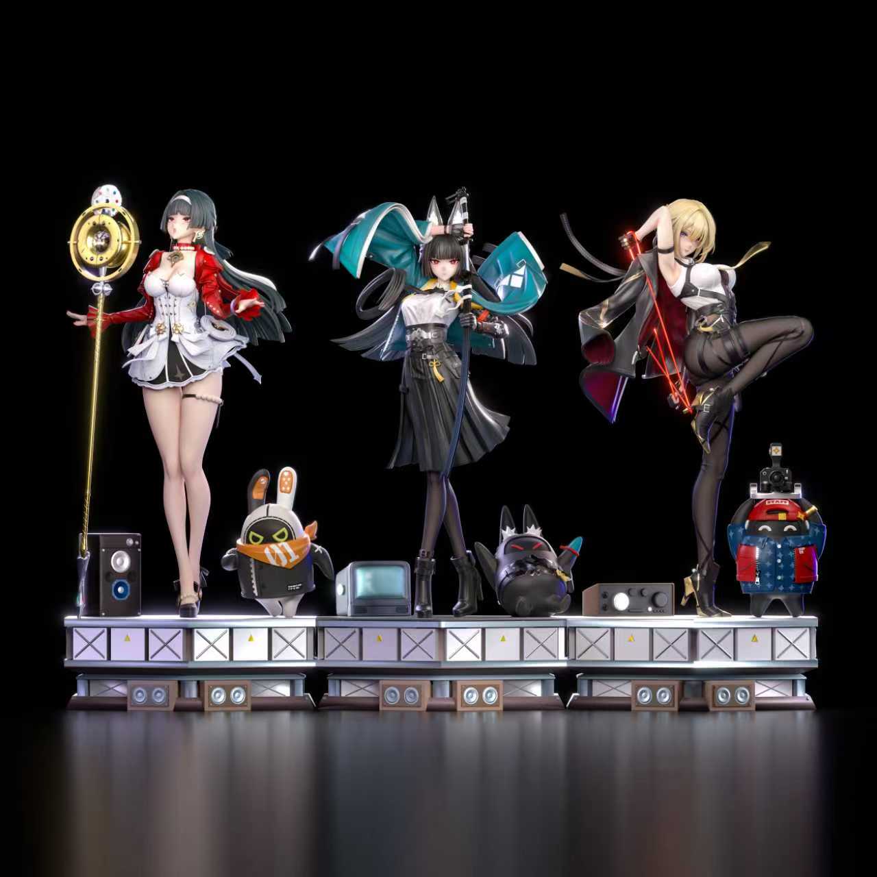 Hakimi Studio Astra Yao Hoshimi Miyabi Evelyn Chevalier Zenless Zone Zero statues