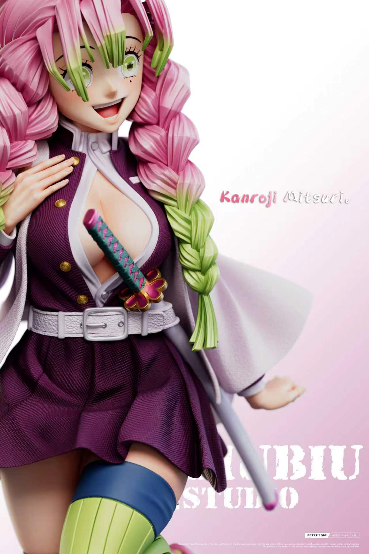 Biubiu Studio Mitsuri Kanroji Demon Slayer Statue