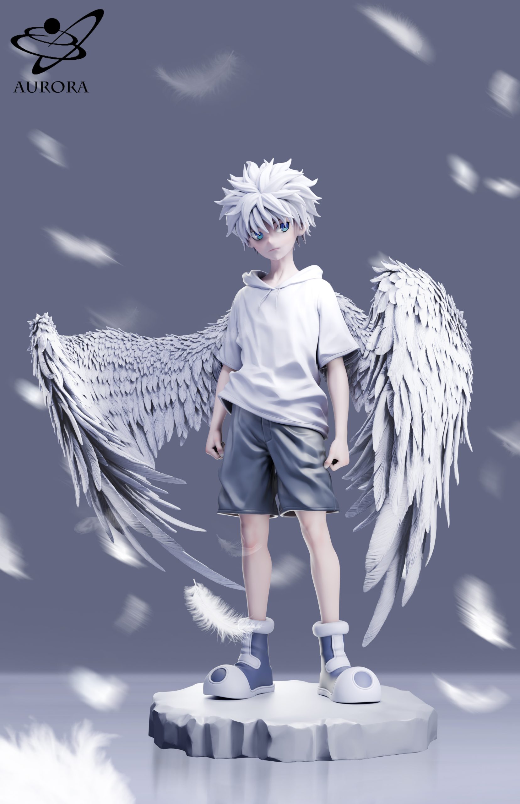 HUNTER X HUNTER Little Angel Series Killua Zoldyck Statue(GK)-Aurora Studio 