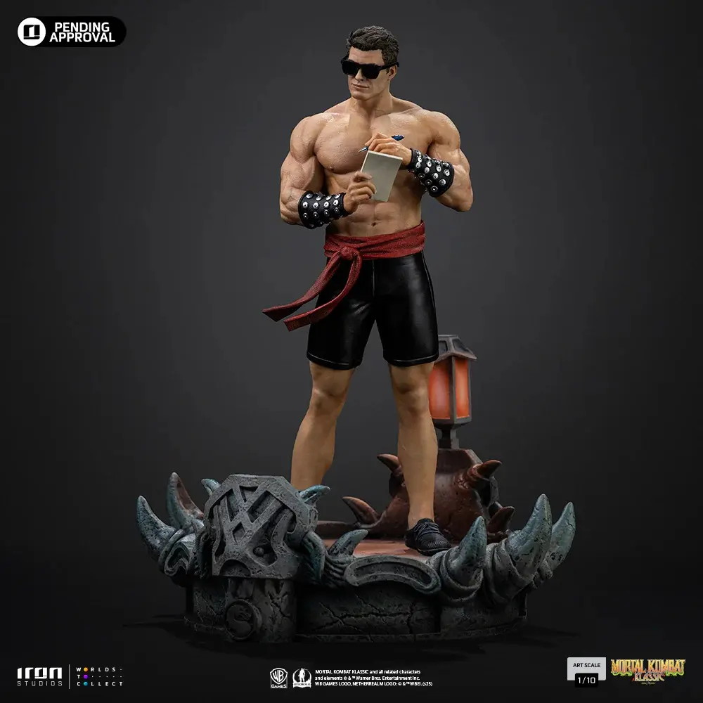 Iron Studios - Johnny Cage - Mortal Kombat Art Scale 1/10 Statue (Licensed)