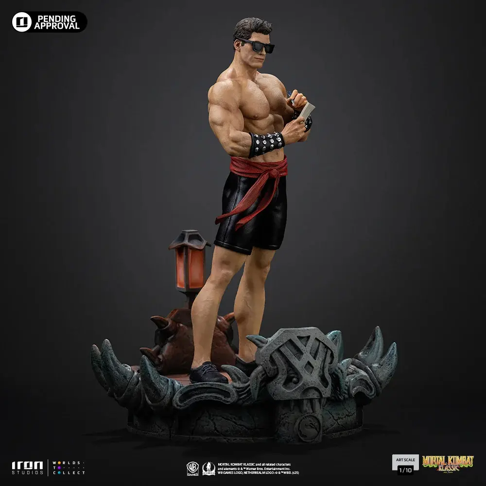 Iron Studios - Johnny Cage - Mortal Kombat Art Scale 1/10 Statue (Licensed)