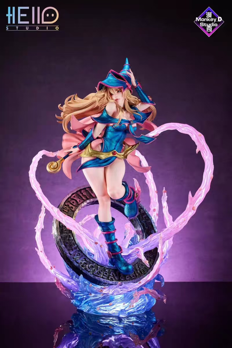 In stock Work Yu-Gi-Oh! - Dark Magician Girl Size Height 55CM Width 40CM Depth 27CM Scale 1/4 (GK)-KWII-GK