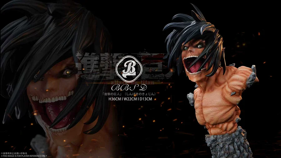 BBSD Studio - Eren Bust Attack on Titan Statue