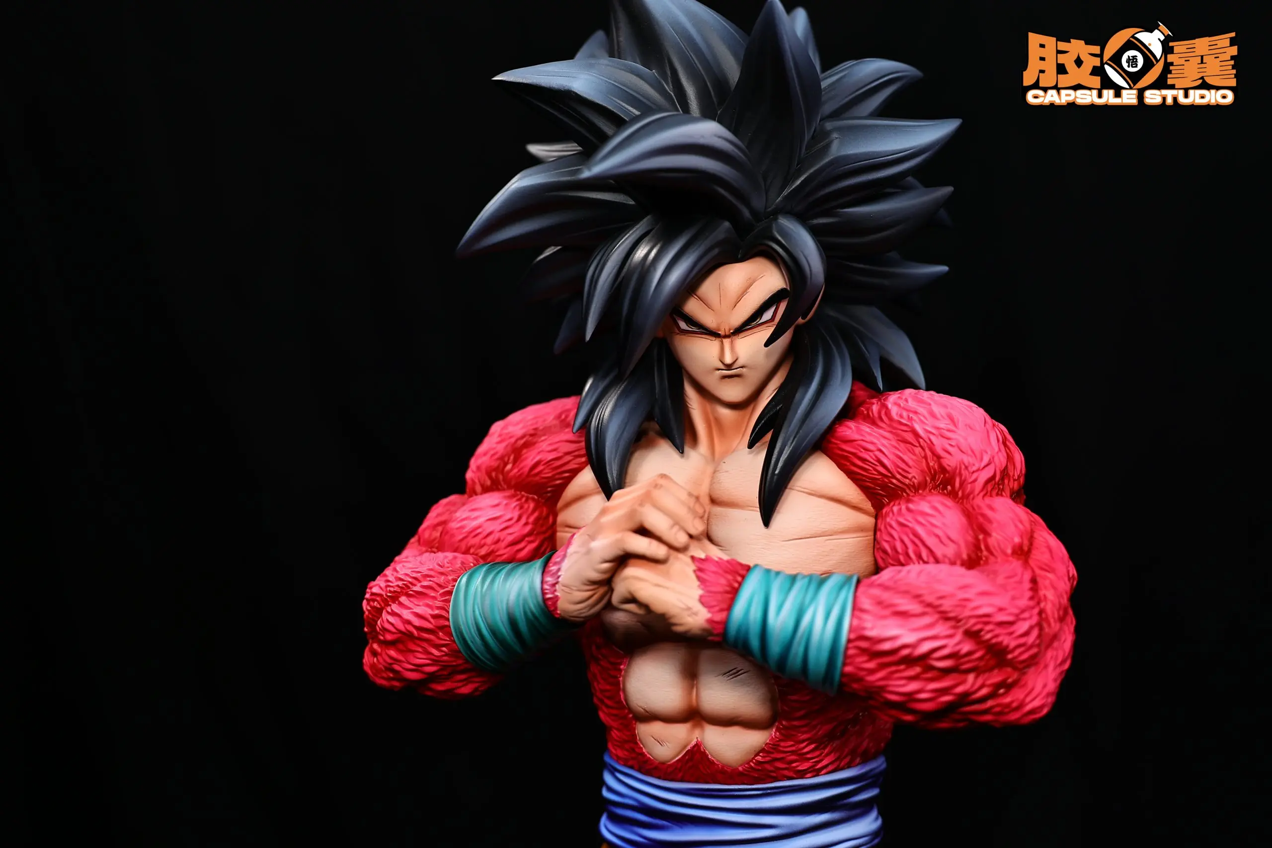 Capsule Studio - Dragon Ball Super Saiyan 4 Goku Clasps His Fists Statue(GK)