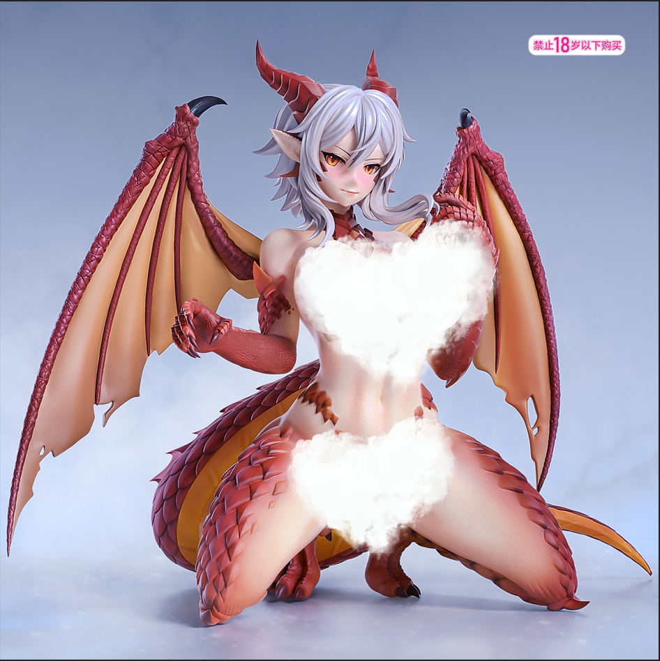 Dragon Girl (Licensed) Statue(GK)(Adult 18+)  -Liang Ri Studio 