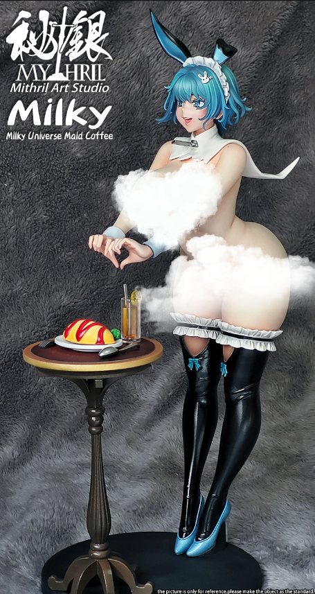  Milky Universe Maid Coffee Statue(GK)(Adult 18+) -Dragon Stone Studio