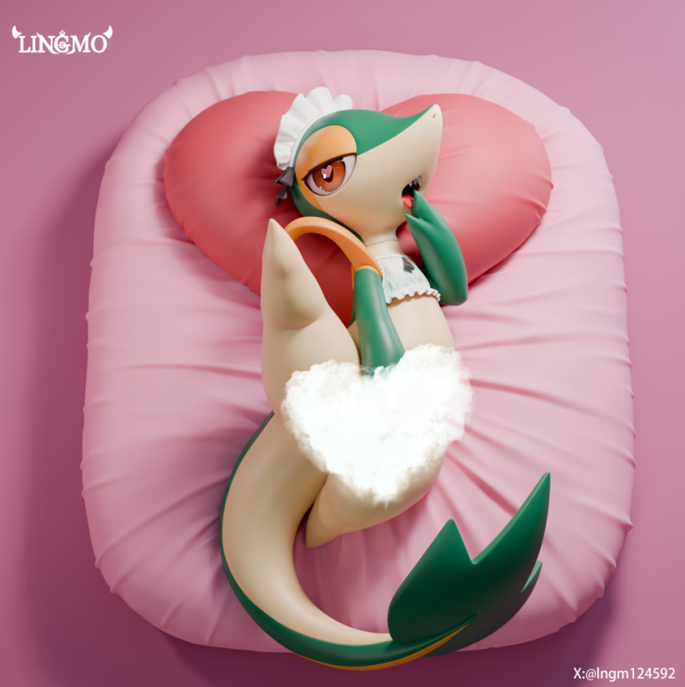 Pokemon Snivy Statue(GK) (Adult 18+) - Spirit Demon Studio