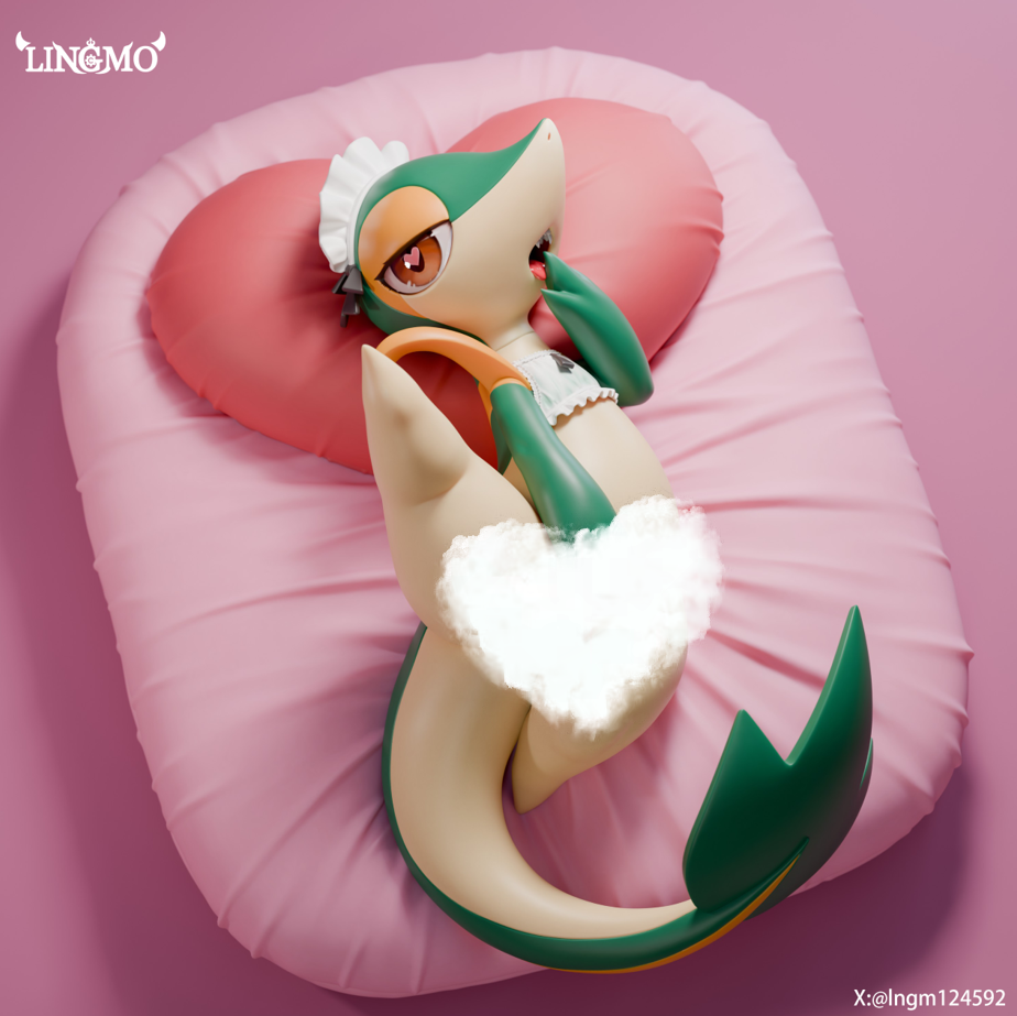 Pokemon Snivy Statue(GK) (Adult 18+) - Spirit Demon Studio