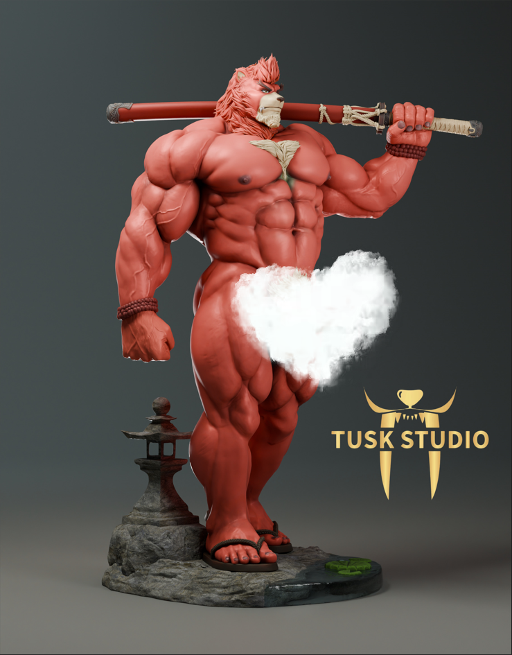 Kumatetsu 1/5 Statue (GK)(Licensed)(Adult 18+)  -TusK Studio