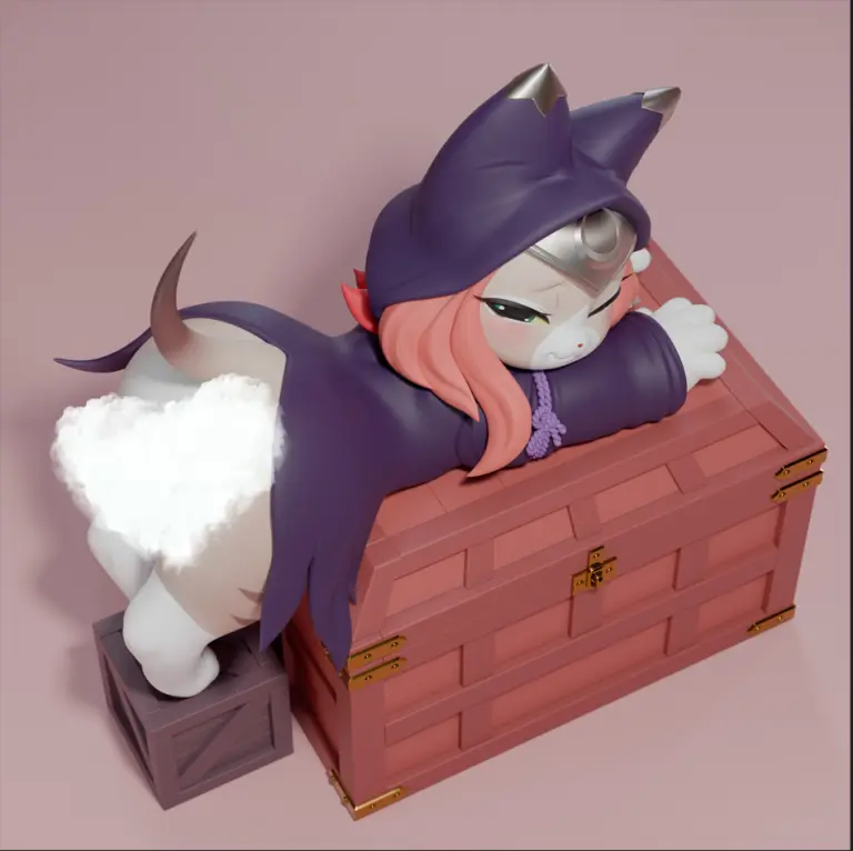 Monster Hunter Tsukino Statue(GK) -Spirit Demon Studio 