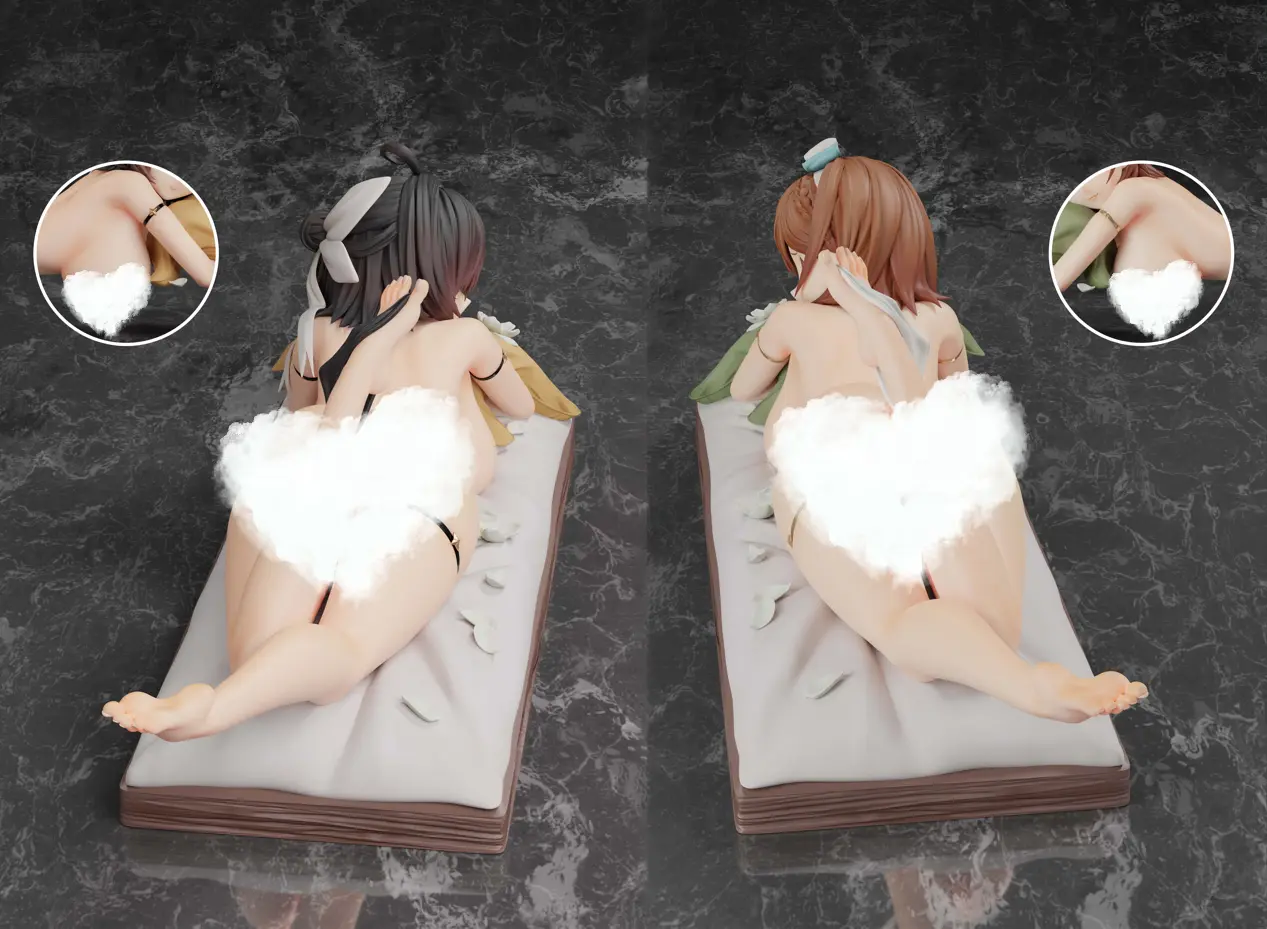 Thistles and thorns Studio - Atelier series Do you want to sleep together Reisalin Stout & Yumia Liessfeldt Statue(GK)